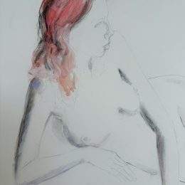 Louise 80 x 100 cm detail